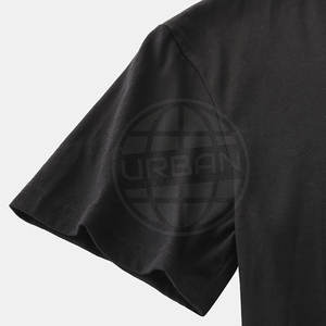 Nouveau design couleur unie hommes T-Shirt logo imprimé en gros hommes T-Shirt haute qualité T-Shirts hommes - Product Image 5