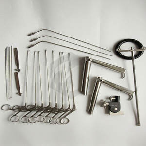 Set de Laringoscopio de Pedestal para Cirugía Laríngea Microquirúrgica, Instrumentos de Diagnóstico Endoscópicos de Acero Inoxidable, Herramientas Médicas ORL - Product Image 5