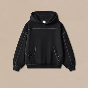 Sweat à capuche pour homme de qualité supérieure, produit de base en coton mélangé, fabricant pakistanais, respirant, faible MOQ, sweats à capuche pour homme - Product Image 1