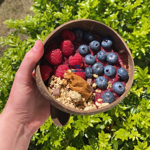 Cuencos de Coco para batidos, cuencos para ensalada y coco, juego de cucharas con conchas - Product Image 5