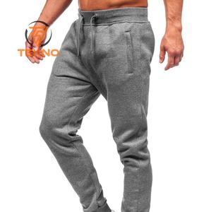Hombres activos hombres fitness joggers pantalones de chándal de secado rápido transpirable hombres algodón estilo chándal Jogger's cremalleras bolsillos - Product Image 3