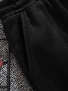 กางเกงขาสั้นงานปักโลโก้สำหรับผู้ชายกางเกงขาสั้นขนมขบเคี้ยวกางเกงขาสั้นแบบมีเชือกผูกติดโลโก้ออกแบบได้ตามต้องการสำหรับฤดูร้อน - Product Image 5