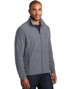 Veste polaire personnalisée pour hommes en plein air d'hiver à fermeture éclair complète 100% coton prix d'usine pas cher toile tissu sans capuche - Product Image 5