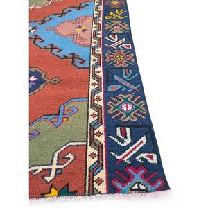 Alfombra de Lana Anudada a Mano Nuray Pae-1349, Alfombra Geométrica a Rayas para Sala de Estar, Alfombra Rectangular para Pasillo, Alfombra para Cuarto de Juegos - Product Image 4