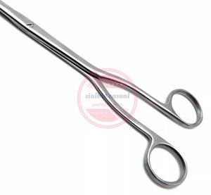 Fórceps de sujeción de esponja Instrumentos de Ginecología de sujeción quirúrgica recta - Product Image 5