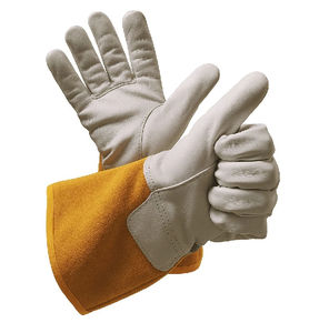 Guantes TIG de cuero resistente, suaves y cómodos por dentro, guantes de soldadura TIG hechos con cuero partido para protección. - Product Image 6