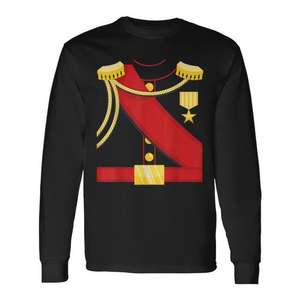 Camiseta Promocional Divertida de Manga Larga para Niños, Hombres y Adultos - Diseño Encantador de Disfraz de Rey Príncipe - Product Image 1