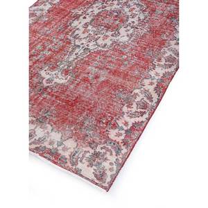 Alfombra de Lana Anudada a Mano de Gran Tamaño, Diseño de Medallón Rojo y Naranja, para Sala de Estar, Pasillo Rectangular, Modelo Pae-2626 - Product Image 2