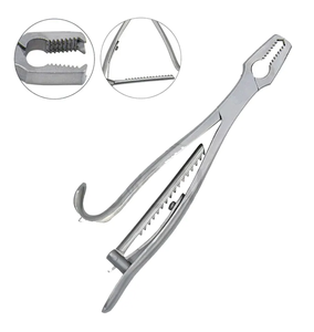 Kern Lane แบบใช้มือสเตนเลสสตีล21ซม. ใช้สำหรับผ่าตัดพื้นฐานสำคัญของเครื่องมือสำหรับคีมยึดกระดูก - Product Image 5