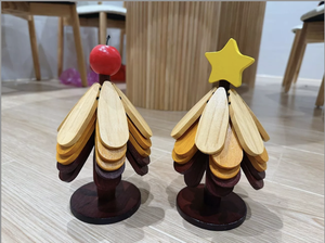 Handcrafted Vietnam Wooden Tree <b>Coasters</b> Using Natural Wood Material For Table Protection <b>Drink</b> Use And Decoration - Product Image 3