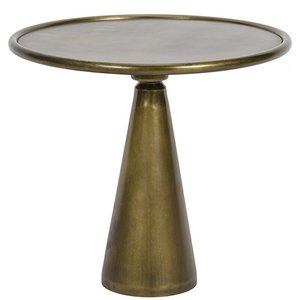 Meubles de maison modernes bon marché Table d'appoint en aluminium Table pliée Table ronde en métal moulé faite à la main pour salon et chambre à coucher - Product Image 1