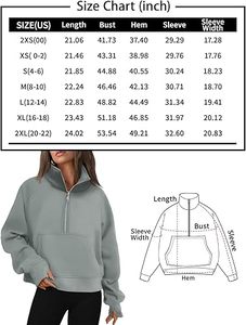 Sweat à capuche surdimensionné confortable pour femmes ourlet réglable demi-fermeture éclair col montant avant Logo personnalisé élégant coupe décontractée vêtements de salon hiver - Product Image 6