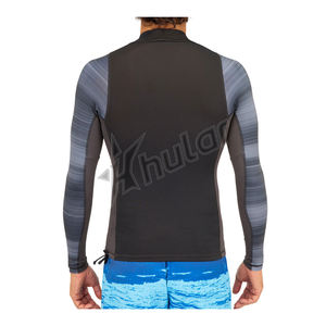 OEM Personnalisé Rash Guard MMA à Manches Longues de Haute Qualité pour Hommes et Femmes Respirant Anti-UV Lavé Séchage Rapide Écologique - Product Image 6