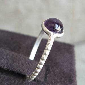 Anillo de plata de ley unisex hecho a mano, piedra preciosa de cuarzo bohemio para aniversario de boda o fiesta, regalo elegante - Product Image 4