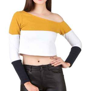 Top de manga larga con cuello redondo y hombros caídos, jersey de felpa francesa con capucha Vintage personalizado con cuello redondo recortado para invierno - Product Image 2