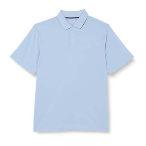Camisetas de polo de golf informales personalizadas OEM para hombre, de secado rápido, manga corta, algodón, patrón sólido, de talla grande, transpirable, antibolitas - Product Image 1