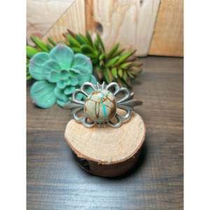 Navajo Handmade Boulder Turquoise & Sterling <b>Silver</b> Fashion <b>Cuff</b> <b>Bracelet</b> - Product Image 1