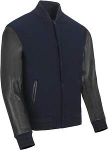 Chaqueta personalizada para hombre hecha en Pakistán con letras, nuevo estilo, transpirable, de talla grande, chaqueta universitaria de béisbol para hombre - Product Image 5
