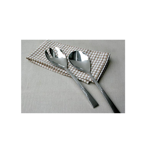 Ensemble de cuillères de service de restaurant à long manche en métal pour buffet de restauration pour soupe et salade vente chaude - Product Image 4