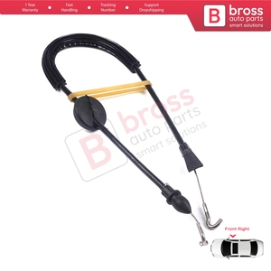 สายเคเบิลปลดล็อคประตูด้านใน BDP198 ด้านหน้าขวา 58 ซม. สำหรับ Caddy MK3 2K 2004-2015 Touran MK1 1T 2003-2015 2K0837114B - Product Image 2