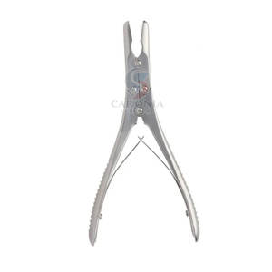 Rongeur de Hueso Ruskin de Alta Calidad, 19 cm, 4 mm, Instrumentos Quirúrgicos Ortopédicos Manuales de Acero Inoxidable - Product Image 2