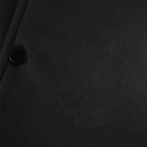 SHAN APPAREL Diseño personalizado Fleece Varsity Man Jacket Color sólido University College Chaqueta de béisbol para hombres Varsity Jacket - Product Image 3