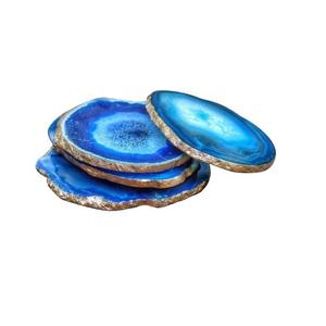 Premium Quality Blue <b>Agate</b> <b>coaster</b> <b>Agate</b> Wholesale Price Colorful <b>Coaster</b> Slices Natural Artistic Sliced <b>Agate</b> <b>Coaster</b> - Product Image 5