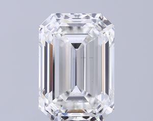 Meilleure qualité IGI certifié forme émeraude coupe CVD diamants en vrac cultivés en laboratoire VS2 diamant vert créé en laboratoire - Product Image 1