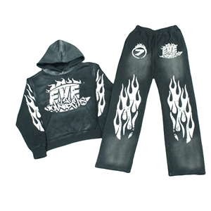 Sudadera de Forro Polar para Hombre, Talla Grande, Invierno, Protección Solar, Transpirable, Secado Rápido, Resistente al Viento, Estampado Acid Wash, Algodón/Poliéster, Estilo Hip Hop, ASEB INDUSTRIES - Product Image 5