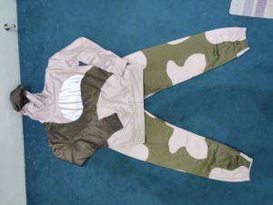 Survêtements de sport souples pour hommes, ensemble de jogging 2 pièces avec logo, ensemble de survêtements de sport à sublimation grande taille en molleton - Product Image 6