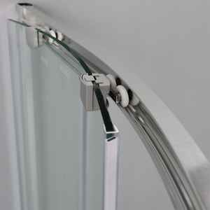 Box Doccia Semicircolare 90x90 con Vetro Trasparente 6MM Collezione Genova - Product Image 2