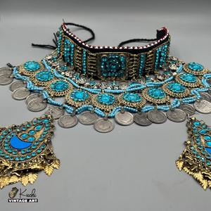 Cuentas de Cobre Hechas a Mano de Estilo Tribal Étnico Afgano, Joyería Vintage de Moda para Mujer, Uso en Fiestas, Suministro al por Mayor - Product Image 3