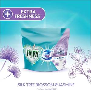 Fairy Platinum+ Aroma a Flor de Cerezo y Jazmín, 104 lavados (52x2) - Product Image 2