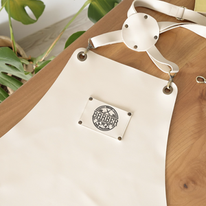 Delantal de Cuero Personalizado con Logotipo, Delantal de Barbero, Regalo Empresarial para Estilistas, Delantal con Bolsillo para Herramientas de Barbería - Product Image 3
