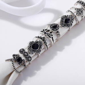 Ensemble de bagues pour femme, bijoux en gros, style bohème, mixte, 15 pièces - Product Image 6