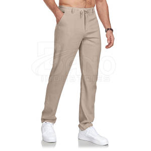 Pantalones Casuales de Lona para Hombre, de Primera Calidad, Precio de Fábrica, Secado Rápido, Transpirables, 100% Algodón, Nueva Llegada - Product Image 2