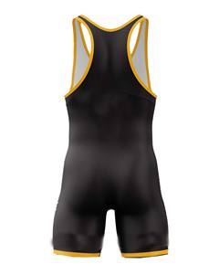 Venta al por mayor de cómodos trajes de lucha de los hombres hechos a medida de poliéster de material de lucha libre camiseta de diseño fresco de los hombres de lucha - Product Image 5