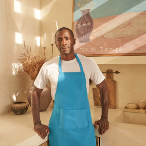 ผ้ากันเปื้อนทำอาหารแบบไม่มีแขน ผลิตจากโพลีเอสเตอร์ 100% ระบายอากาศได้ดี เป็นมิตรกับสิ่งแวดล้อม ใช้ได้ทั้งชายและหญิง มีกระเป๋าหน้า ซับเหงื่อ แห้งไว ประหยัดน้ำ - Product Image 6