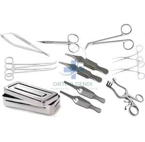 Ensemble de fistules artérielles et veineuses Ortho Genix de qualité supérieure, 45 pièces, instruments chirurgicaux, procédures de fistules artérielles et veineuses, acier inoxydable, manuel - Product Image 4