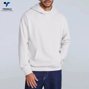 Sweat-shirts décontractés d'hiver pour hommes en polyester/coton, couleurs personnalisables, coupe classique, doublure unie, vêtements tendance, respirants, en polaire écologique - Product Image 1