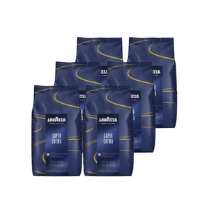 Lavazza Super Crema 1 kg Grains entiers Meilleure mélange de vente pour les cafés et les revendeurs - Product Image 2