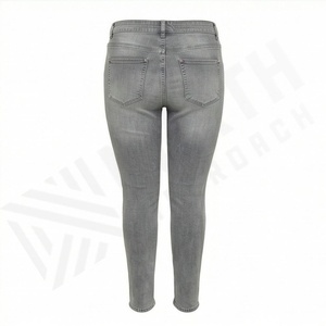 <b>Women's</b> Customized Color <b>Stretch</b> Denim Pants Stylish Skinny Boyfriend Fit Office Wear Casual Look Ladies <b>Jeans</b> Fashion Trousers - Product Image 2