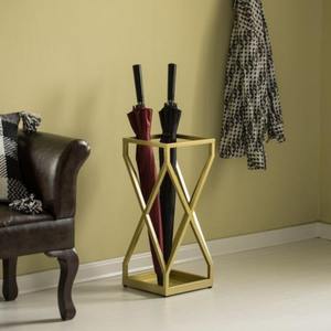 Contemporary Metal <b>Umbrella</b> <b>Stand</b> Cylindrical Shape With Sleek Finish Perfect For Modern Home And Office Interiors - Product Image 1