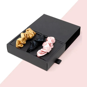 Hot Bán Scrunchie Cứng Nhắc Bao Bì Hộp Quà Tặng Mua Sắm Trực Tuyến Hộp Giấy Phụ Kiện Thời Trang Hiển Thị Hộp - Product Image 1