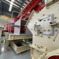 Concasseur à impact à axe vertical VSI-900 avec PLC et moteur AC, machine de fabrication de sable haute productivité pour installation de concassage de pierres