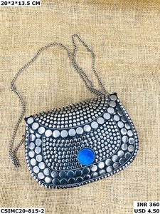 Embragues de noche de mosaico modernos hechos a mano para mujer accesorio artesanal para fiestas y eventos especiales estilo indio - Product Image 6