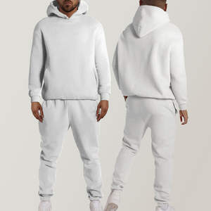 Lo más vendido, chándal rojo personalizado, informal, nueva moda, venta al por mayor, chándal para hombre, chándal de 2 piezas con capucha y pantalón, chándal - Product Image 4