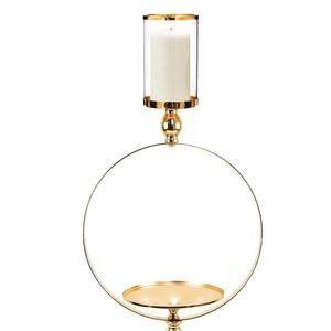 Amazing Designing <b>Candle</b> Holder Stand With Rounded Base Gold Finished for Table Top Centerpiece Handmade T Light <b>Candle</b> Holder - Product Image 4