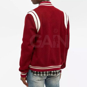 <b>Soft</b> Fabric And Stylish Letterman <b>Jacket</b> Design For Daily Streetwear Custom Design Letterman <b>Jacket</b> For <b>Men</b> - Product Image 4