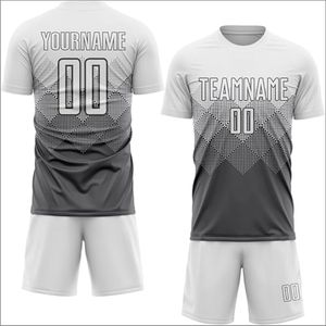 เสื้อฟุตบอลพรีเมียมปี 2024 ขายส่ง พิมพ์โลโก้ตามสั่ง พิมพ์ดิจิทัล โพลีเอสเตอร์ 100% ชุดยูนิฟอร์มสำหรับผู้ใหญ่แบบ unisex - Product Image 3